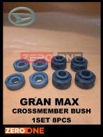 DAIHATSU GRAN MAX CROSSMEMBER BUSH SET 8PCS FRONT REAR CROSSMEMBER RUBBER BUSH