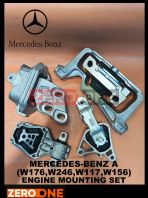 MERCEDES BENZ (W117 W246 W156) COMPLETE ENGINE MOUNTING SET A-CLASS B-CLASS GLA ENGINE MOUNT KIT 1 SET