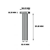Aluminium Solid Rivet  (1/4)6.4 x 31.8(1"-1/4)