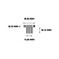 Aluminium Solid Rivet (3/16)4.8 x 6.4(1/4)