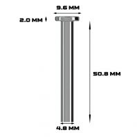 Aluminium Solid Rivet (3/16)4.8 x 50.8(2")