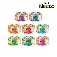 Nekko Gold Super Premium Cat Canned Food / Wet Food 85gm ( Shirasu , Katsuobushi , Tuna ...