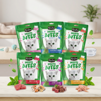 Kit Cat Breath Bites 60g Cat Dental Treats Crunchy Texture Clean Teeth Fresh Breath [Ready Stock]
