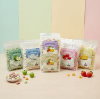 Greedi Bites Little Bun Pet Treats 500g - Calcium-Rich Soft Biscuits, 6 Flavours | Dog & Cat Snacks