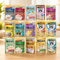 Nekko Premium Cat Pouch Wet Food 70g - Real Tuna, High Protein & No Preservatives Nekko Premium Cat Pouch Wet Food 70g - Real Tuna, High Protein & No Preservatives