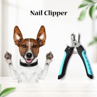 Stainless Steel Dog Nail Trimmers for Cats & Dogs - Comfortable Grip & Locking Clip by Season Pets House