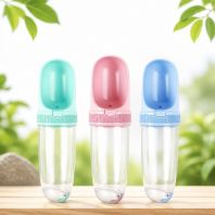 350ml Portable Pet Water Bottle for Dogs & Cats   BPA Free, Leak-Proof, Easy One-Handed Use