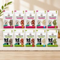 Howbone Dog Snacks with Nucleotide & Prebiotics for Dental Care - 15 to 30pcs Varieties
