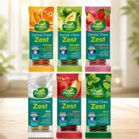 Happi Doggy Dental Chew Zest 4 Inch - Natural Dog Teeth Cleaning Treats for Fresh Breath by Happi Doggy