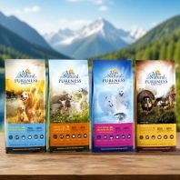 Alps Natural Pureness 13kg Dog Dry Food with Salmon, Lamb, Turkey & Pork + Free Water Feeder Set