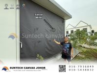 Residential Motorized Canvas Blinds JB