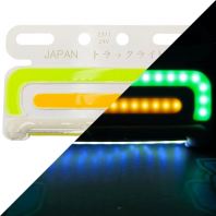 Green COB Side Marker 24V   High-Visibility Signal Light for Trucks