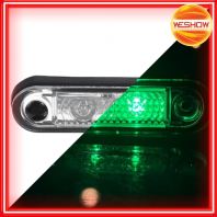 Merah Lampu Penanda Kelsa Bar 12V/24V   LED Tahan Lasak &amp;amp;amp; Kalis Air untuk Lori &amp;amp;amp; Treler