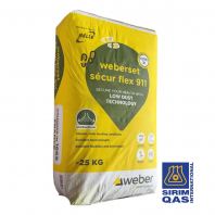 WEBERSET EasyFLEX CEMENT GUM-25KG GRADE:C2TE - SIRIM