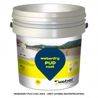 WEBERDRY - PUD COAT 20KG - GREY (HYBRID WATERPROOFING)
