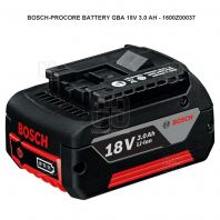 BOSCH PROCORE BATTERY GBA 18V 3.0 AH - 1600Z00037