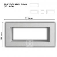 PBM VENTILATION BLOCK (VB 140.34)
