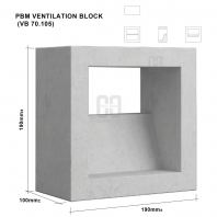 PBM VENTILATION BLOCK (VB 70.105)