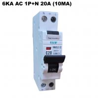 EPS RCBO 6KA AC 1P+N 20A 10MA