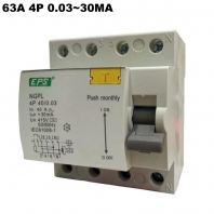 EPS ELCB / RCCB63A 4P 0.03 30MA