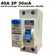 MAXGUARD 40A 2P ELCB / RCCB 300MA