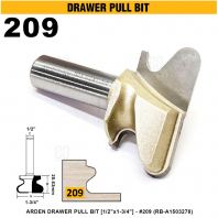 ARDEN DRAWER PULL BIT 1/2"x1-3/4" #209 (RB-A1503278)