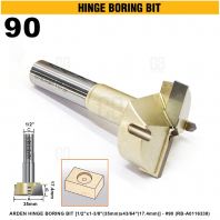 ARDEN HINGE BORING BIT 1/2"x1-3/8"(35mm) x 43/64"(17.4mm) - #90 (RB-A0116338)