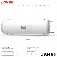 JOVEN STORAGE HEATER HORIZONTAL 20GAL JSH91