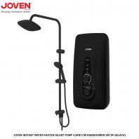 JOVEN INSTANT WATER HEATER SILENT PUMP 4.2KW COME WITH RAINSHOWER SB11IP BLACK