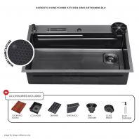 SORENTO HONEYCOMB KITCHEN SINK SRTKS8050-BL
