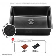 SORENTO NANOGRAIN KITCHEN SINK SRTKS2432-BL (650X440X230MM)