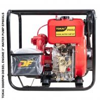 TOKAI 3600RPM DIESEL ENGINE 3" WATER PUMP W/ ELECTRIC START - EP80IXL (85M)