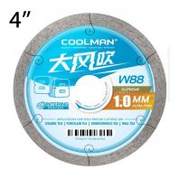 COOLMAN W88 ULTRA THIN CONTINOUS RIM BLADE 1.0MM 4"