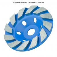 COOLMAN GRINDING CUP WHEEL  4"-CWE100