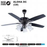 NSB FAN ALOHA DC 52" GM