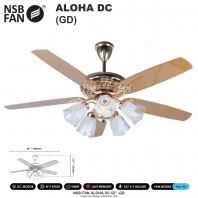 NSB FAN ALOHA DC 52" GD