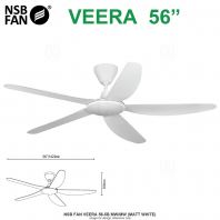 NSB FAN VEERA 56-5B MW/MW (MATT WHITE)