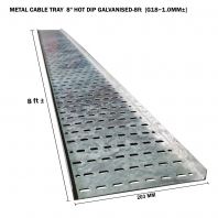 METAL CABLE TRAY 8" HOT DIP GALVANISED 8ft G18 1.0MM��
