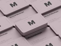 Standard Business Card with Round Corner