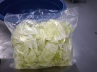 Fresh Cut Cabbage
