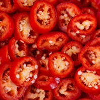 Fresh Cut Cili Merah (Red Chilli)