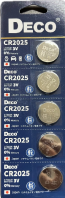 NO.1 IN JAPAN BATTERY - DECO BATTERY - CR2025
