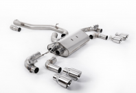 MILLTEK volkswagen GOLF mk7.5R Non-reso 80mm catback MILLTEK CATBACK EXHAUST
