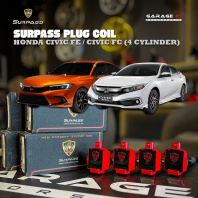 Surpass SPORT Ignition Coil Red - HONDA CIVIC FC / FE / FL1 / STEPWAGON / HRV TURBO CRV 1.5T / CITY GN2 GN5