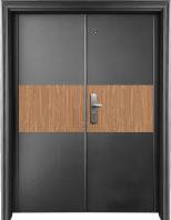 JEB COZY Fully Plated SL6-CZ-B1-P5 Security Door