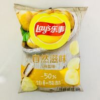 Lay's Natural Sea Salt Flv Chips ������Ȼ��ζ������Ƭ��65g)