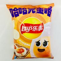 Lay's Salted Egg Yolk Flv Chips ������ɳ�̵���ζ��Ƭ��70g��