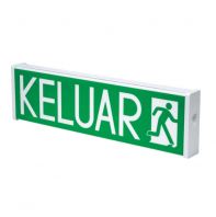 LED Keluar Sign Fitting (Green)