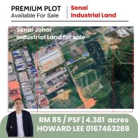 Senai Converted Industrial Land for sale | 4.381 ac
