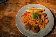 Spaghetti Meatball Pasta